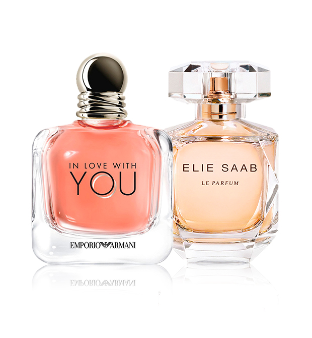 In Love With You van Armani en Le Parfum van Elie Saab