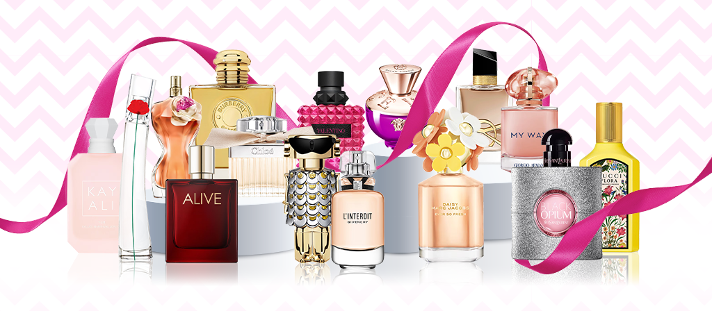 verleidelijke parfum voor vrouwen collage