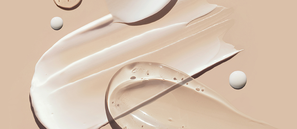 water-based and silicone-based texturen