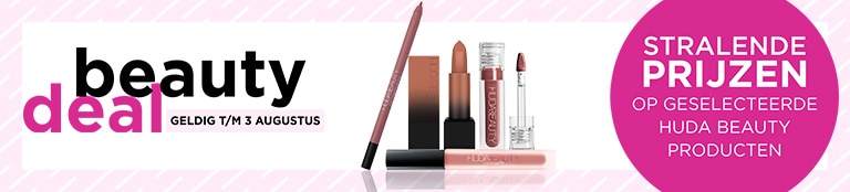 BEAUTYDEAL op geselecteerde Huda Beauty Lipproducten BEAUTYDEAL op geselecteerde Huda Beauty Lipproducten