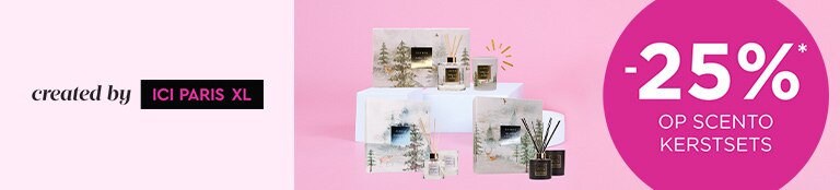 -25% op SCENTO kerstsets -25% op SCENTO kerstsets