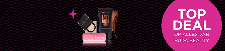 TOP DEAL op alles van HUDA BEAUTY TOP DEAL op alles van HUDA BEAUTY