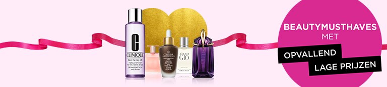 Beautymusthaves met opvallend lage prijzen Beautymusthaves met opvallend lage prijzen