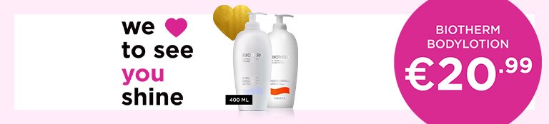 Biotherm Bodylotion voor €20.99 Biotherm Bodylotion voor €20.99