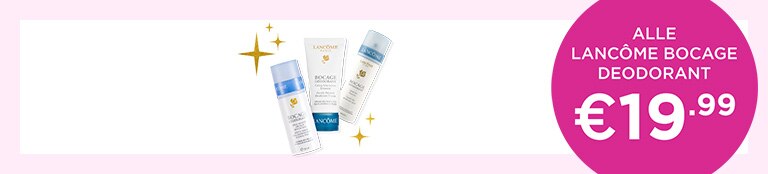 Alle Lancôme Bocage deodorant voor €19.99 Alle Lancôme Bocage deodorant voor €19.99