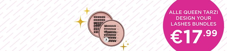 Alle Queen Tarzi Design Your Lashes bundles voor €17.99 Alle Queen Tarzi Design Your Lashes bundles voor €17.99