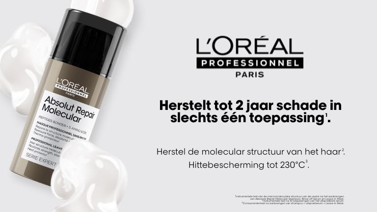 Haarverzoging van L'Oréal Professionnel Haarverzoging van L'Oréal Professionnel