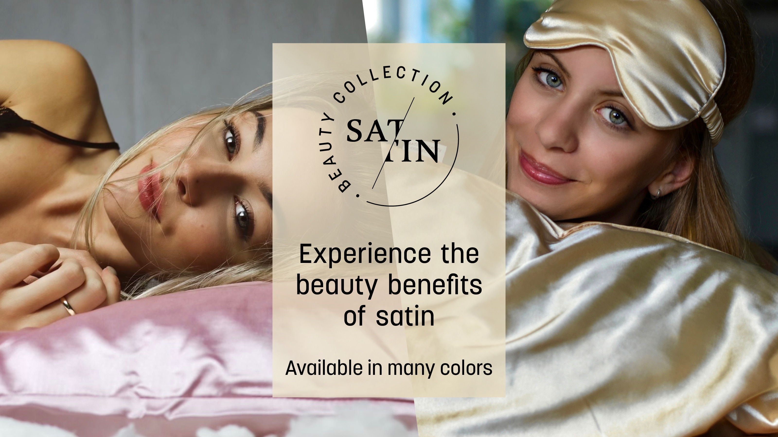 Satin Beauty Collection satijnen slaapaccessoires Satin Beauty Collection satijnen slaapaccessoires