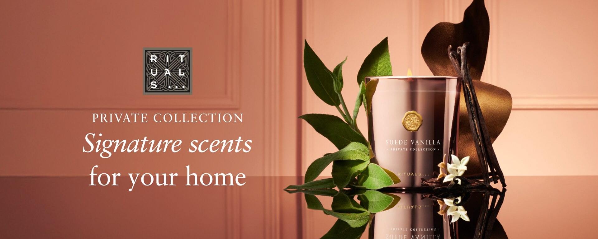 Rituals Private Collection Suede Vanilla geuren voor in huis Rituals Private Collection Suede Vanilla geuren voor in huis