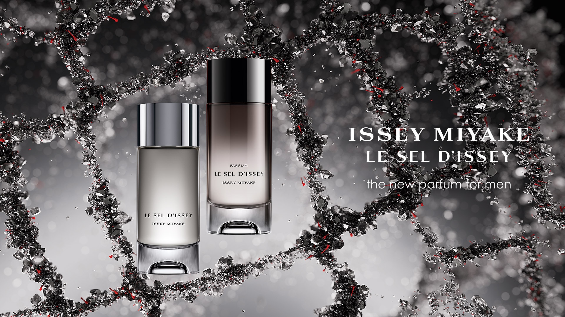 ISSEY MIYAKE LE SEL D'ISSEY the new parfum for men ISSEY MIYAKE LE SEL D'ISSEY the new parfum for men