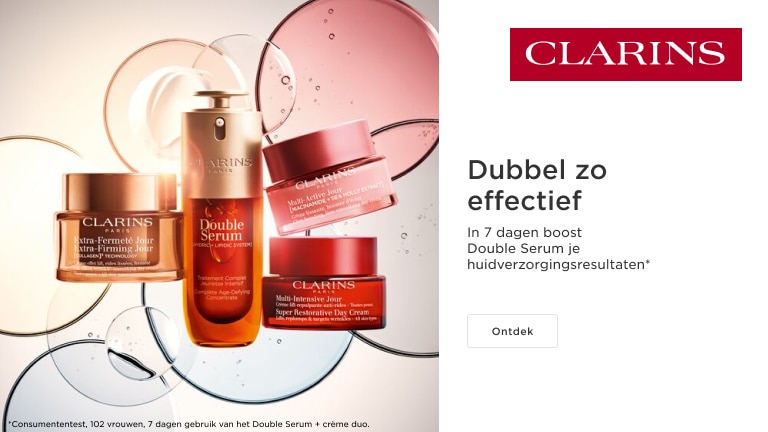 Clarins serum en dagcrèmes Clarins serum en dagcrèmes