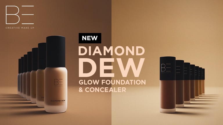 Be Creative make up Diamond Dew Glow Foundation en Concealer Be Creative make up Diamond Dew Glow Foundation en Concealer