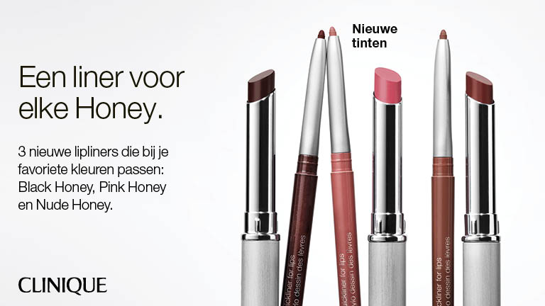 Clinique lipliners en Black Honey Pink Honey en Nude Honey Clinique lipliners en Black Honey Pink Honey en Nude Honey