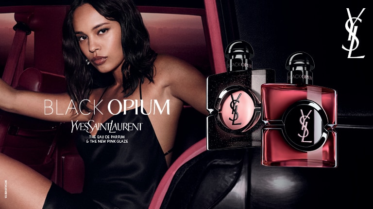 Yves Saint Laurent Black Opium eau de parfum & The New Pink Glaze Yves Saint Laurent Black Opium eau de parfum & The New Pink Glaze