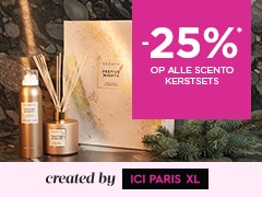 -25%* op alle Scento kerstsets			 -25%* op alle Scento kerstsets