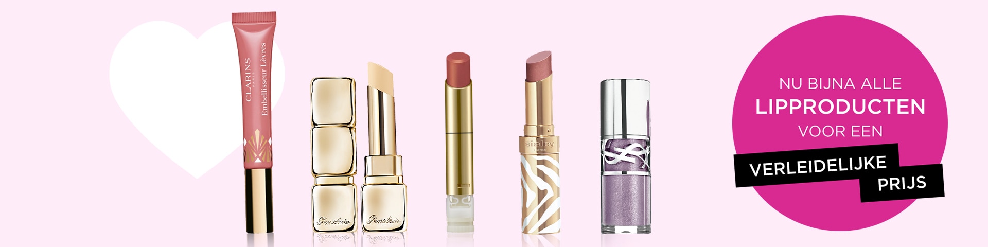 Bijna alle lipproducten voor een verleidelijke prijs Bijna alle lipproducten voor een verleidelijke prijs