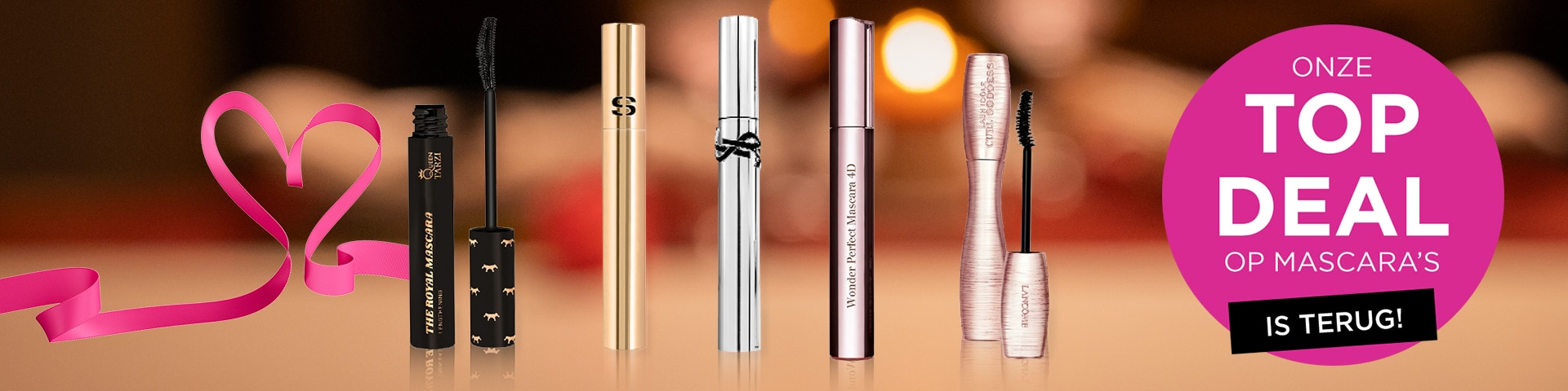 Bijna alle mascara's voor schitterende prijzen Bijna alle mascara's voor schitterende prijzen