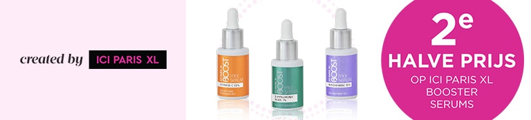 2e Halve prijs op ICI PARIS XL Booster serums 2e Halve prijs op ICI PARIS XL Booster serums
