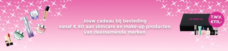 Een cadeaubox met producten van diverse merken Een cadeaubox met producten van diverse merken