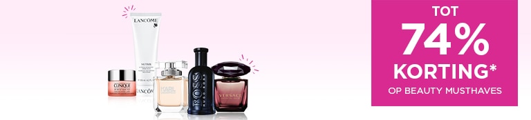 Tot 74% korting* op beautymusthaves Tot 74% korting* op beautymusthaves
