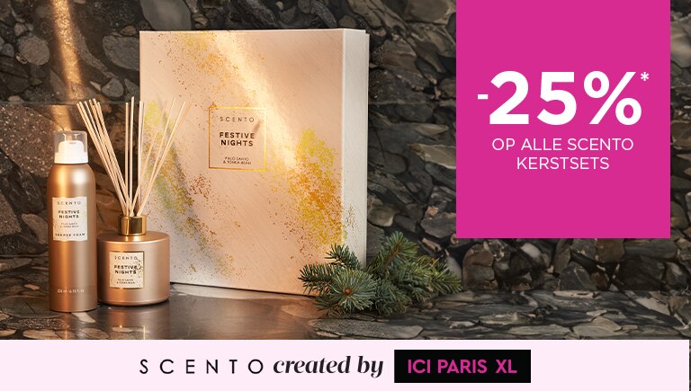 -25%* op alle Scento kerstsets -25%* op alle Scento kerstsets