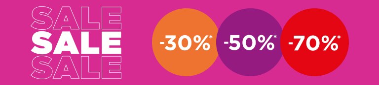 Alle sale tot -70% Alle sale tot -70%
