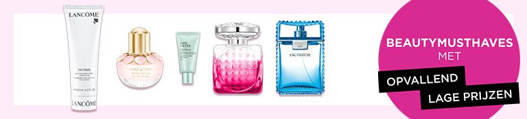 Beautymusthaves met opvallend lage prijzen Beautymusthaves met opvallend lage prijzen