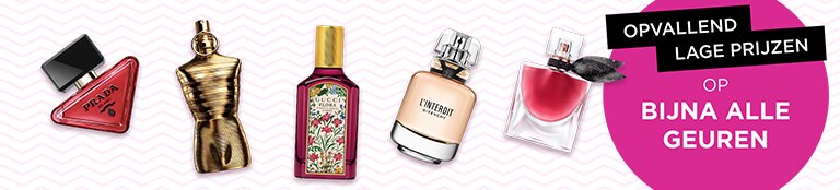 Opvallend lage prijzen op bijna alle geuren Opvallend lage prijzen op bijna alle geuren