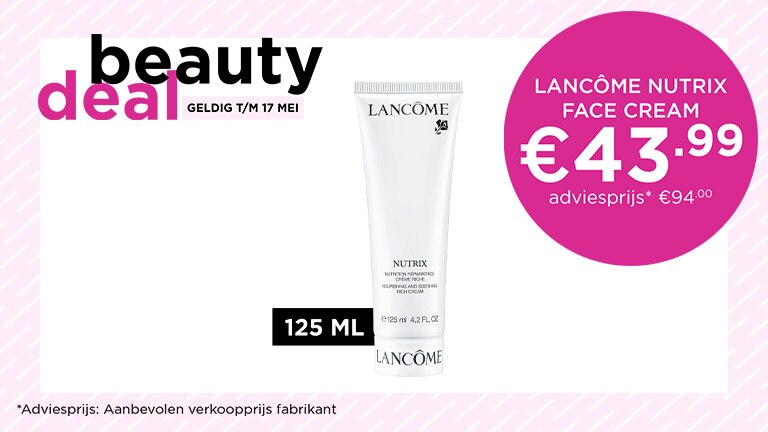 BEAUTYDEAL: LANCÔME Nutrix Face Cream 125 ML €43,99
