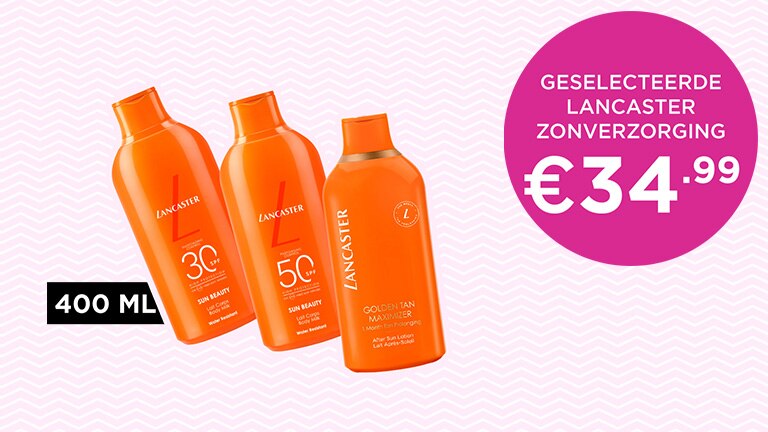 Geselecteerde Lancaster Zonverzorging 400 ML voor €34.99