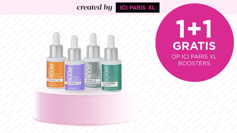 1+1 gratis op de ICI PARIS XL Boosters