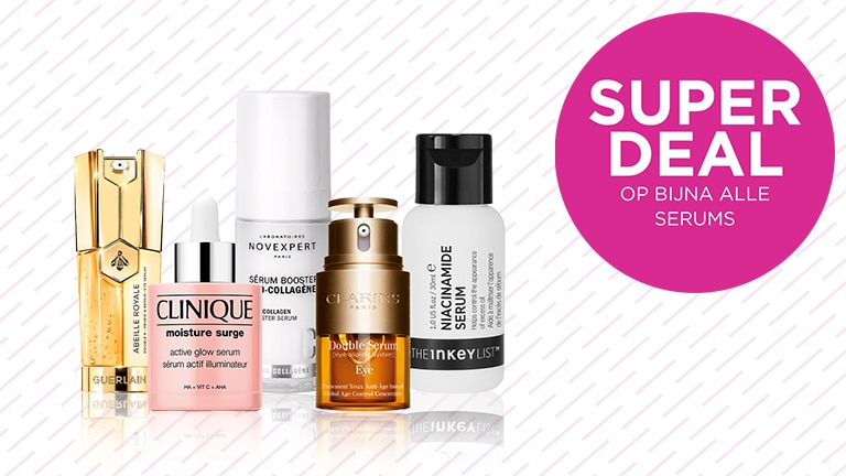 Superdeal op bijna alle serums