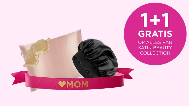 1+1 gratis op alles van Satin Beauty Collection