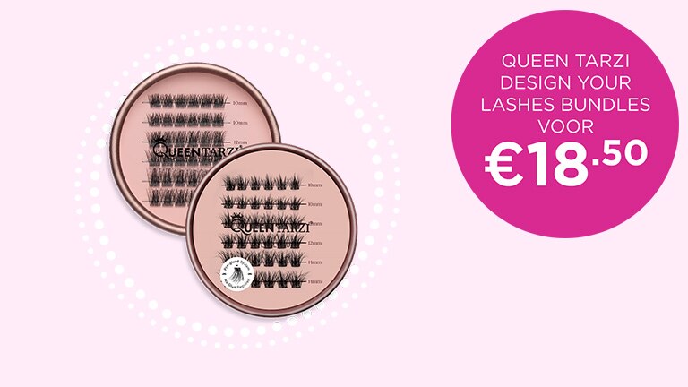 Queen Tarzi Design Your Lashes bundles voor €18.50