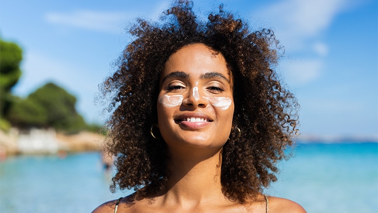 Sun care routine Sun care routine