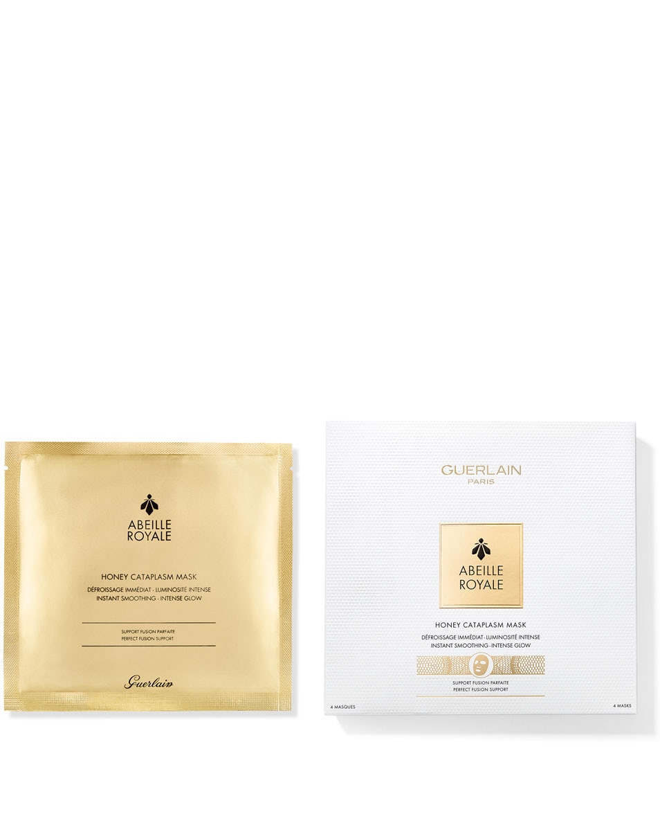 GUERLAIN ABEILLE ROYALE HONEY CATAPLASM MASK<br>ONMIDDELLIJK GLADMAKEND EN INTENS GLOW-EFFECT 4 ST 3