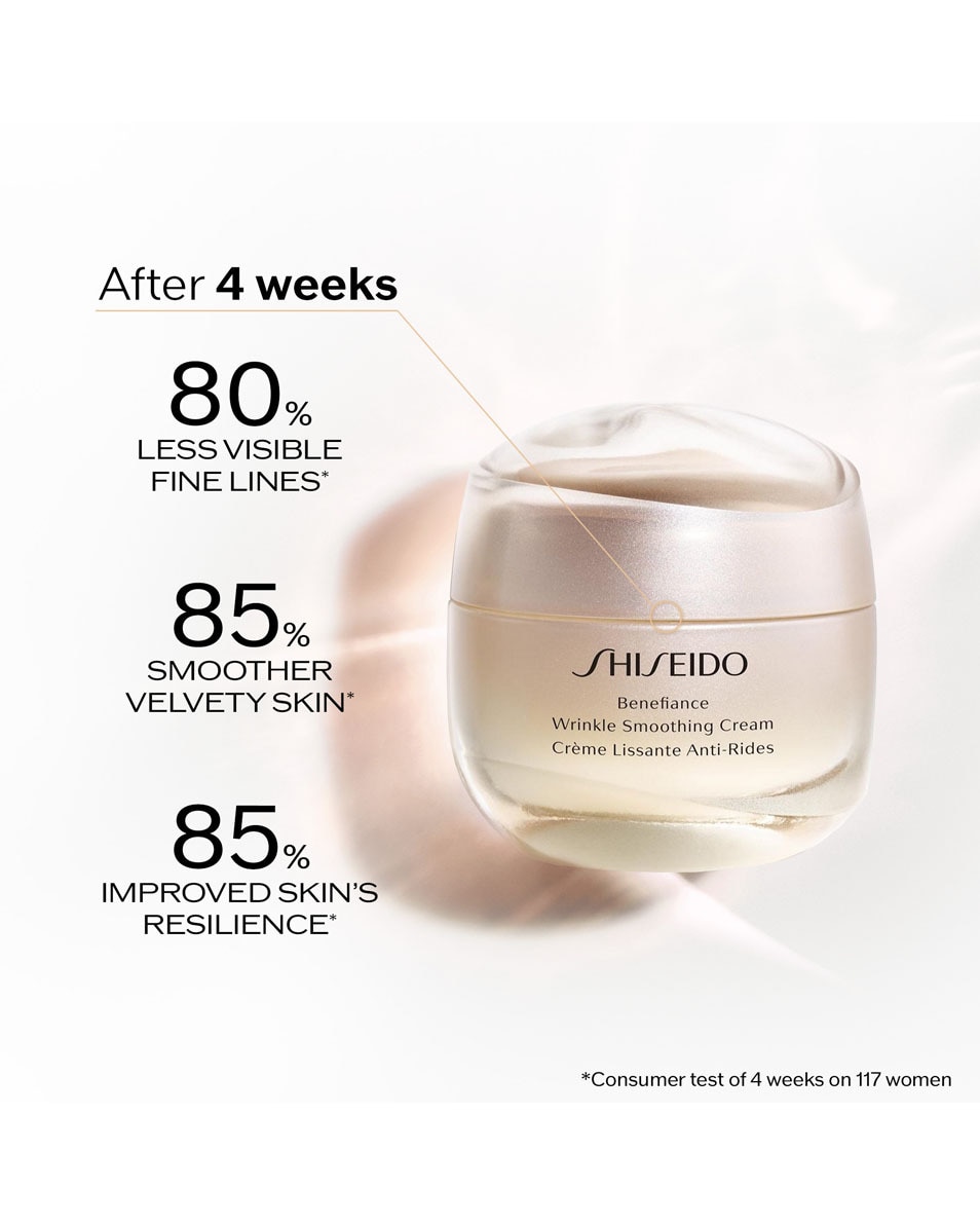 SHISEIDO Benefiance Wrinkle Smoothing Cream 75 ML 3