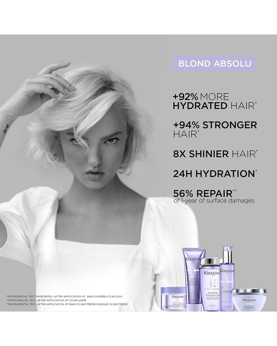 KÉRASTASE Blond Absolu Bain Ultra-Violet Paarse Shampoo voor blond haar 250 ML 3