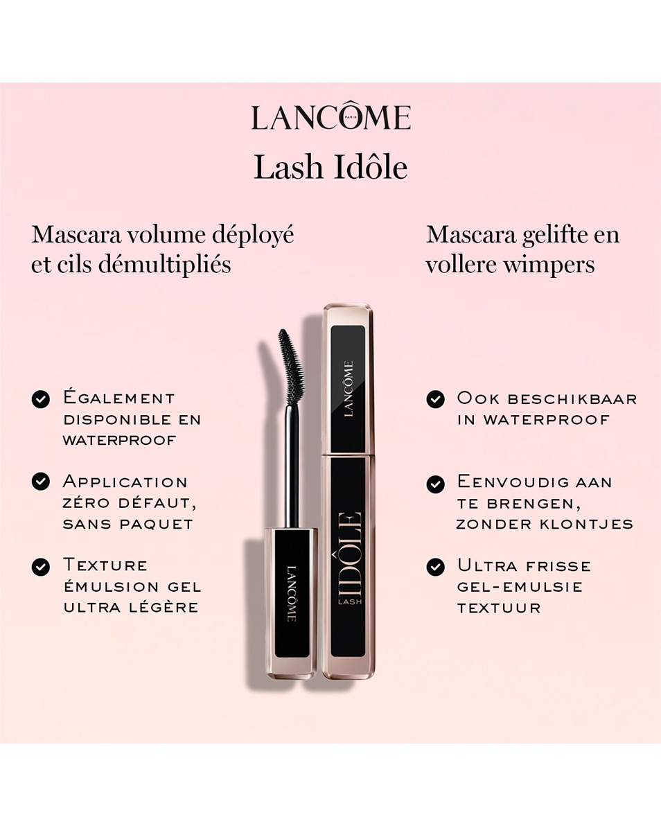 LANCÔME LASH IDÔLE MASCARA 01 extreme black 3