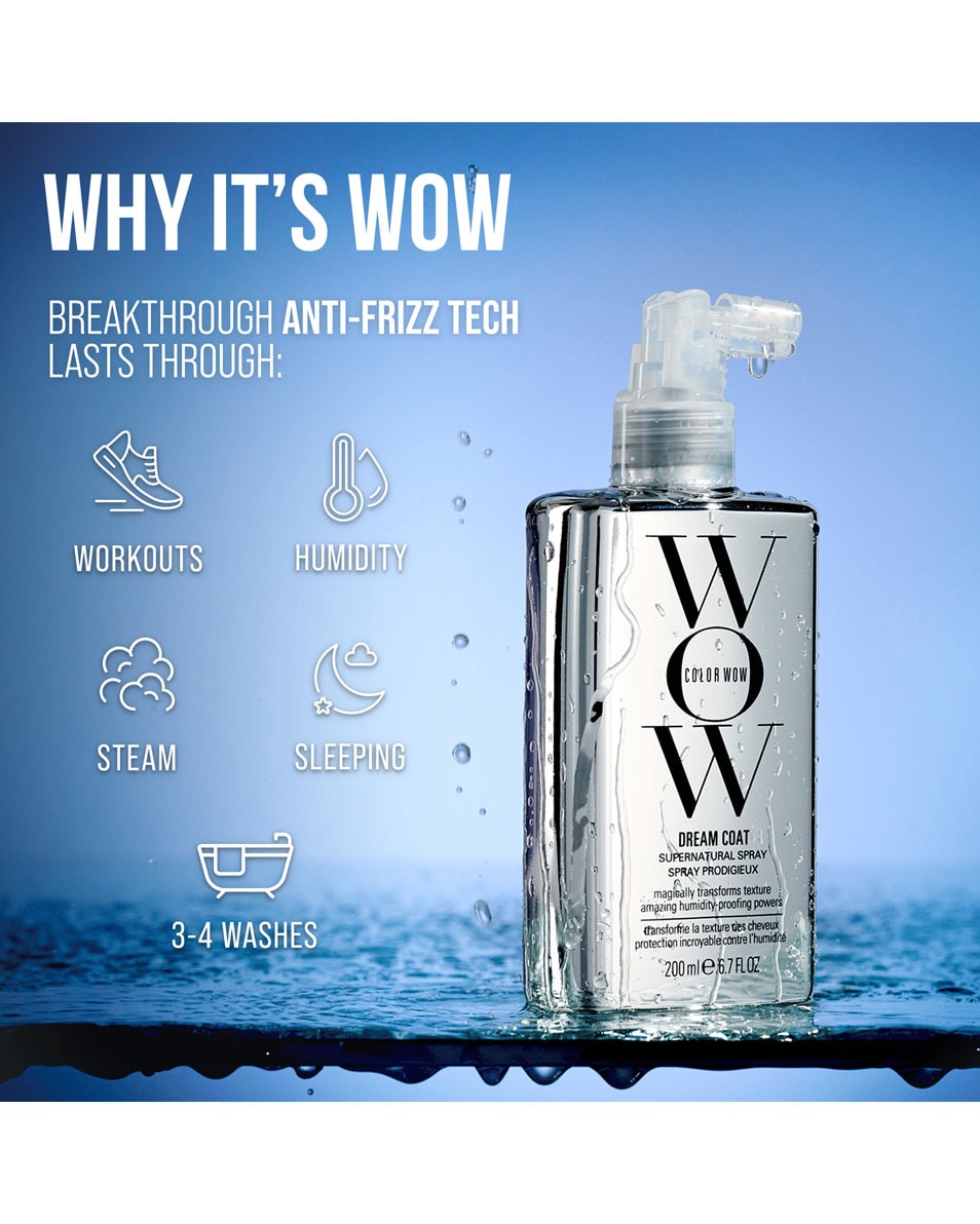 COLOR WOW Dream Coat Supernatural Spray - Anti-Pluis Stylingverzorging 200 ML 3