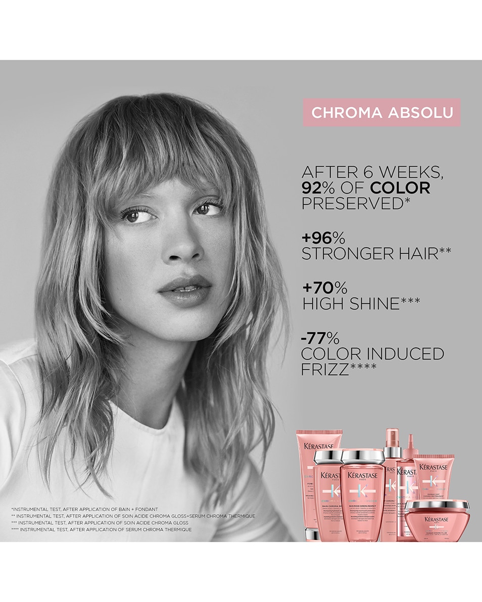 KÉRASTASE CHROMA ABSOLU MASQUE CHROMA FILLER HERSTELLEND ANTI POREUS MASKER GEKLEURD HAAR 200 ML 3