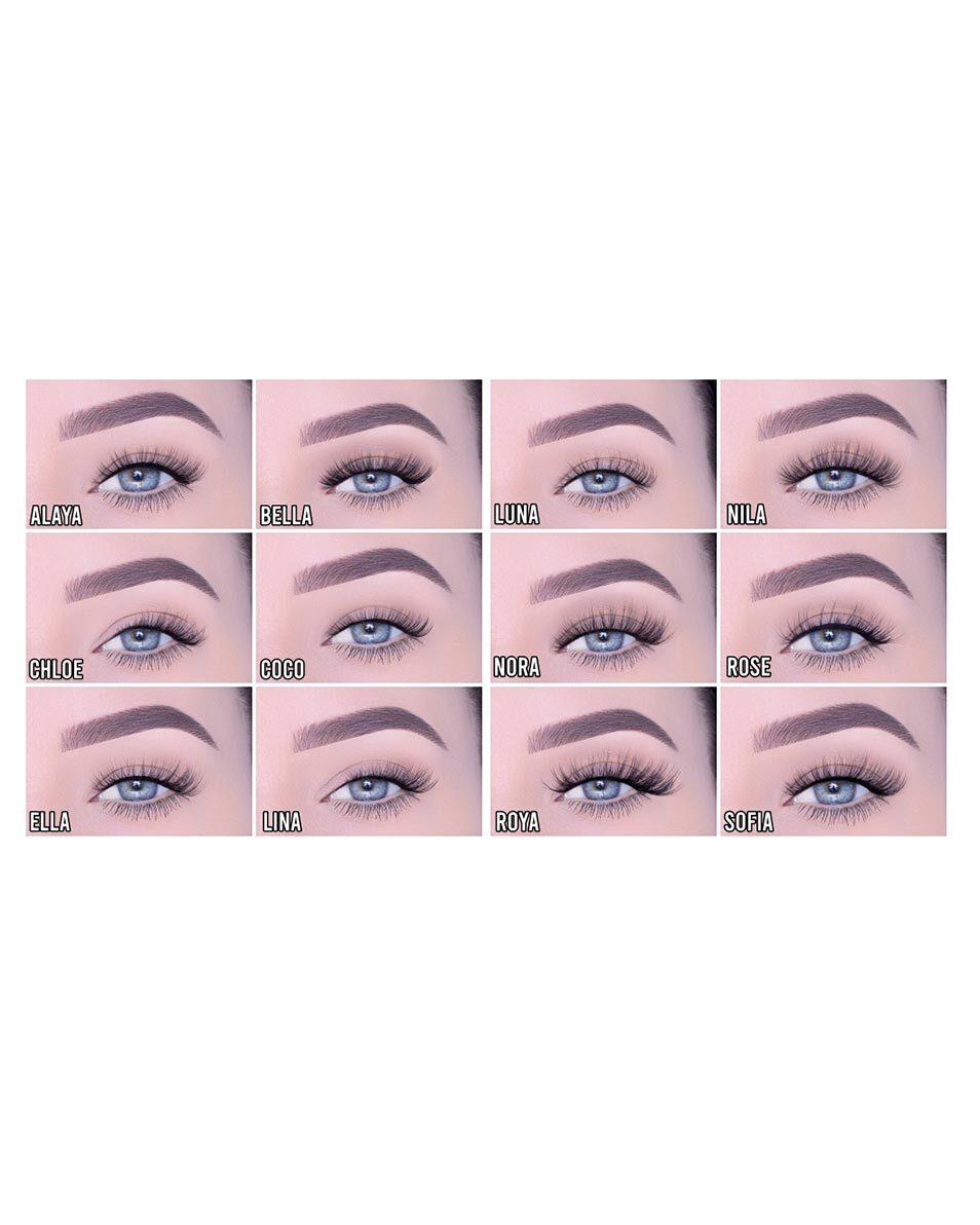 QUEEN TARZI LUXURY LASHES HALF LASH CHLOE 1 ST 3