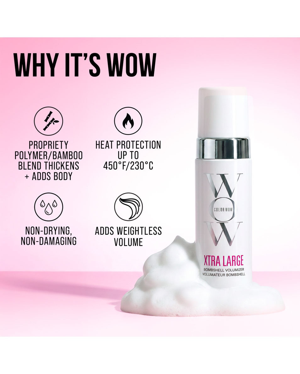 COLOR WOW Xtra Large Bombshell Volumizer Volumizer - Voor Fijn, Dun En Futloos Haar 200 ML 3