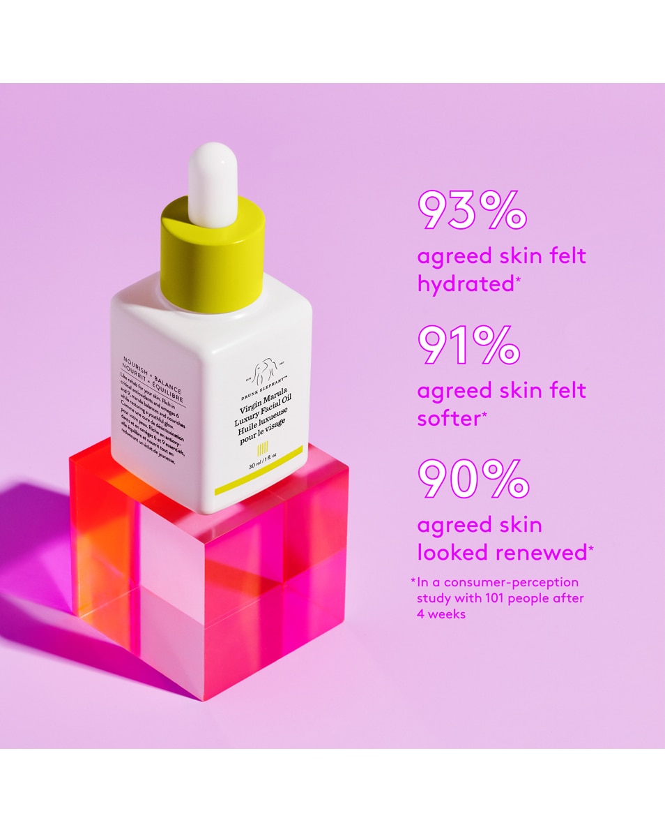 DRUNK ELEPHANT MOISTURIZER VIRGIN MARULA LUXURY FACIAL OIL 15 ML 3