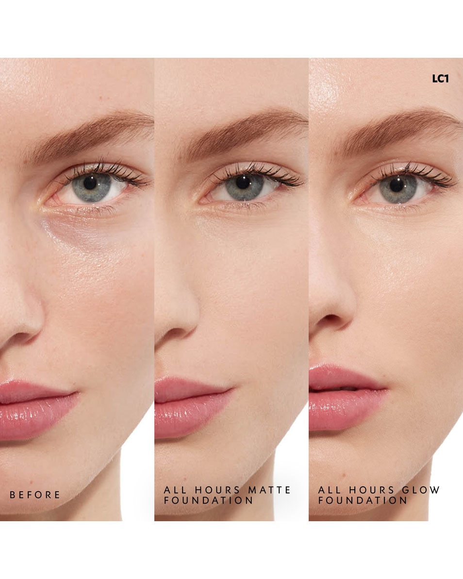 YVES SAINT LAURENT All Hours Matte Luminous Matte Foundation LC1 - Light Cool 1 3