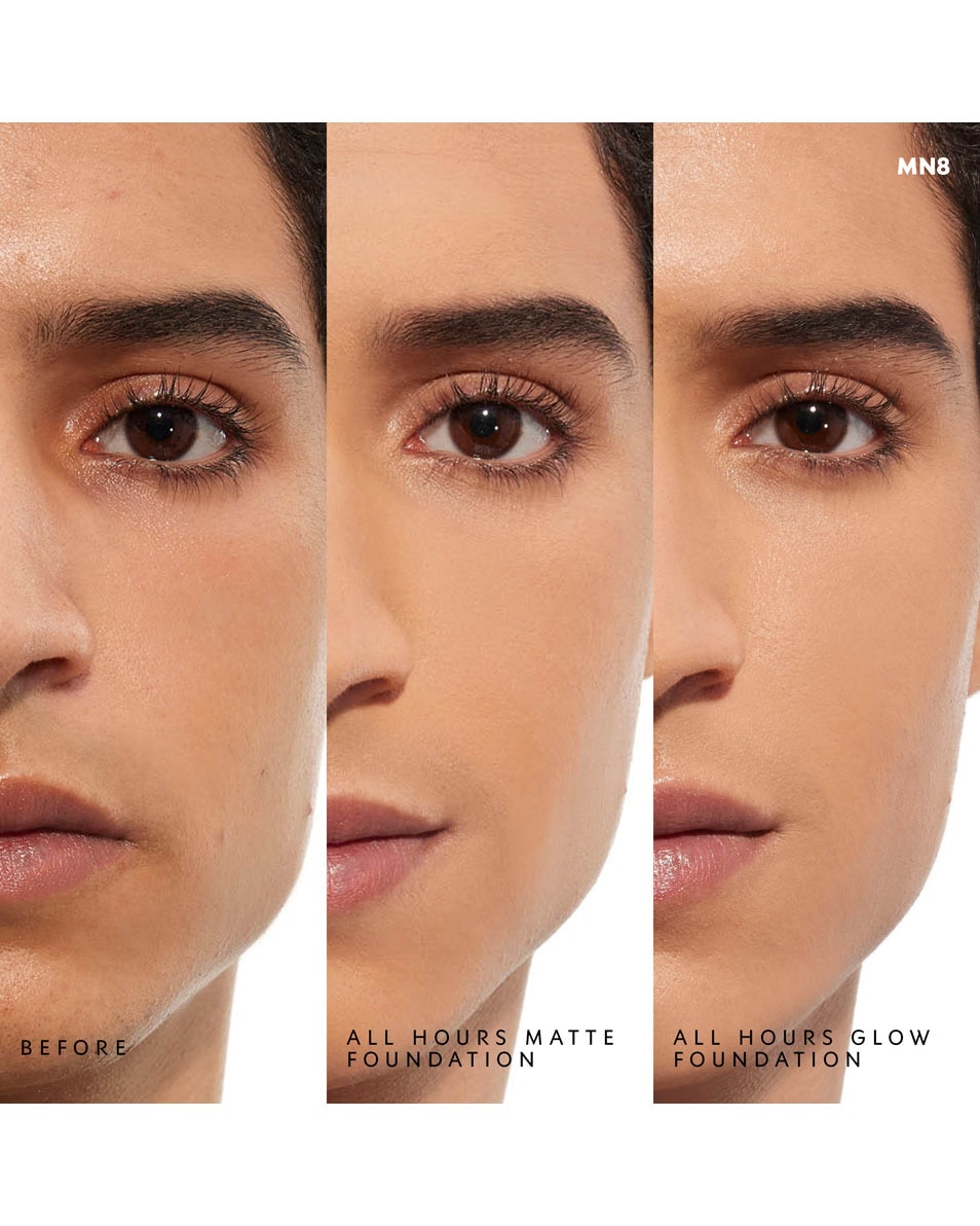 YVES SAINT LAURENT All Hours Matte Luminous Matte Foundation MN8 - Medium Neutral 8 3