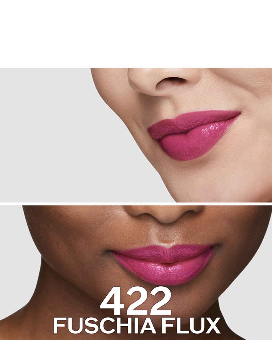SHISEIDO LIPSTICK Technosatin Gel Lipstick Fuchsia Flux 422 3