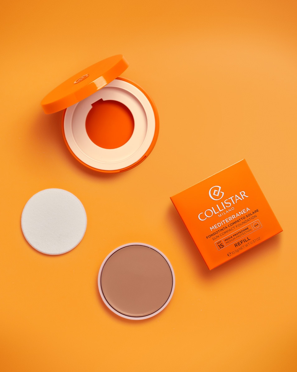 COLLISTAR MEDITERRANEA SUN COMPACT FOUNDATION SPF 15 REFILL 03 Capri 3