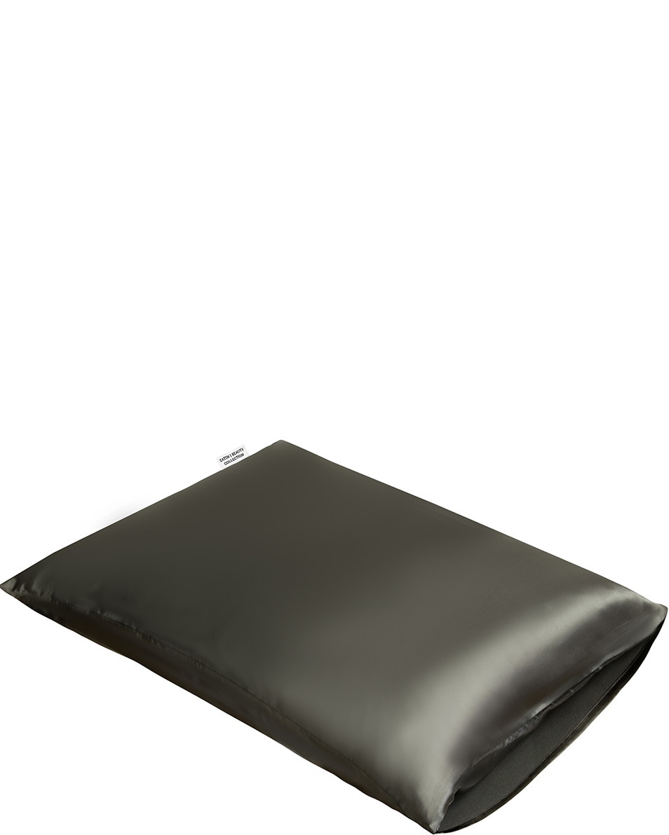 SATIN BEAUTY COLLECTION SATIN BEAUTY COLLECTION SATIJNEN KUSSENSLOOP 60x70cm Dark Gray 3