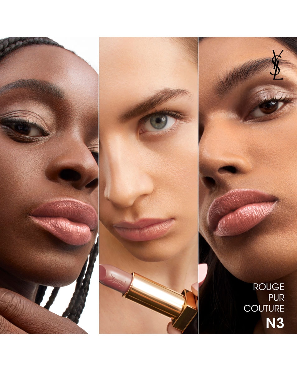 YVES SAINT LAURENT ROUGE PUR COUTURE LIPSTICK N3 - Nude 3 3